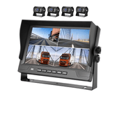 Rear camera system with 9" IPS screen and 4 AHD cameras