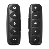 Wireless Steering Wheel Control with 10 Buttons – Universal LED Remote Control for Car Radio & Navigation