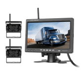 Wireless rear view camera kit with 7" IPS screen and 2 cameras - 1080P AHD