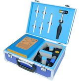 PDR Dent Repair Maskine 1000W – Lakfri Buleopretning med Induktion værktøjer i kasse til effektiv buleopretning.