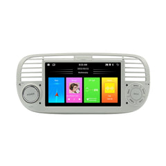 Fiat 500 07-15 - 7 "radio Apple Carplay- ja Android -automaatti