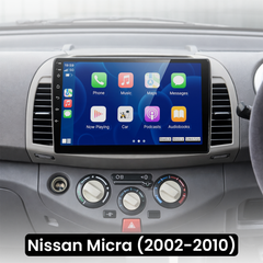 Nissan Micra 02-10 - 9 "Radio with Apple CarPlay and Android Auto