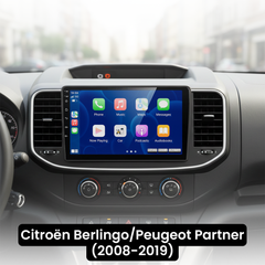 Citroën Berlingo/Peugeot Partner 08-19 - 9 "Radio with Apple CarPlay and Android Auto