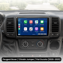 Boxer/Jumper/Ducato 20-25 - 9" Radio with Apple CarPlay and Android Auto