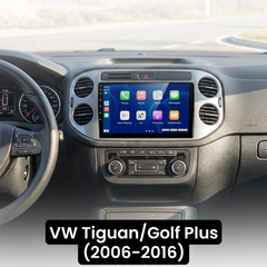 VW Tiguan/Golf Plus 06-16 - 9 "Radio with Apple CarPlay and Android Auto