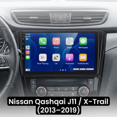 Nissan Qashqai/X-Trail 13-19-10.1 "Radio with Apple CarPlay and Android Auto