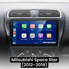 Mitsubishi Space Star 12-18 - 9 "Radio with Apple CarPlay and Android Auto