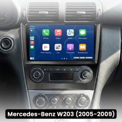Mercedes -Benz W203 - 9 "Radio with Apple CarPlay and Android Auto