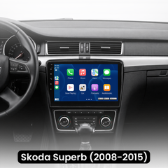 Skoda Superb 08-15 - 10.1 "Radio with Apple CarPlay and Android Auto