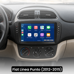 Fiat Linea Punto 12-15 - 9 "Radio with Apple CarPlay and Android Auto