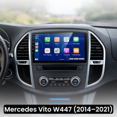 Mercedes Vito 14-21 - 10.1" Radio with Apple CarPlay and Android Auto