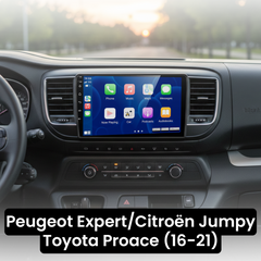Peugeot Expert/Citroën Jumpy/Toyota Proace 16-21 - 9 "Radio with Apple CarPlay and Android Auto