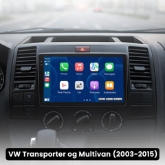 VW Transporter 03-15 - 9 "Radio with Apple CarPlay and Android Auto