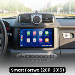 Smart Fortwo 11-15 - 9" Radio with Apple CarPlay and Android Auto