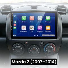 Mazda 2 07-14- 9" Radio with Apple CarPlay and Android Auto