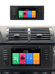 BMW E39/E53 - 7 "radio z Apple CarPlay in Android Auto