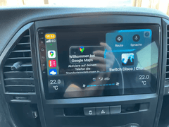 Mercedes Vito 14-21 - 10.1" Radio with Apple CarPlay and Android Auto