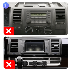 VW Transporter 03-15 - 9 "Radio s Apple CarPlayom i Android Auto