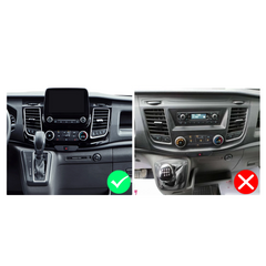 Ford Transit 21-25 - 10.1 "radio z Apple CarPlay in Android Auto