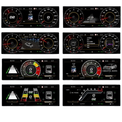 VW Transporter/Caravelle/Multivan 15-20 - 12.3 "Digitale snelheidsmeter