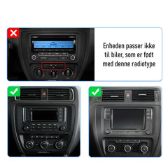 VW Jetta/Bora 11-18 - 10.1 "Radio mit Apple CarPlay und Android Auto