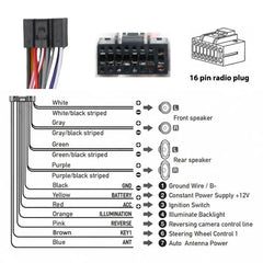 Cable de radio para Hyundai/Kia con canbus y org. cámara