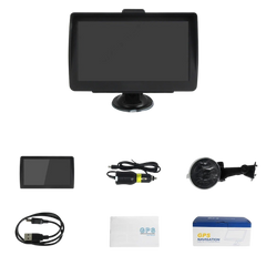 7" GPS Screen - EU Navigation, FM Radio and Media playback