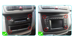 Mercedes Vito 03-15 - 10.1 "Radio with Apple CarPlay and Android Auto